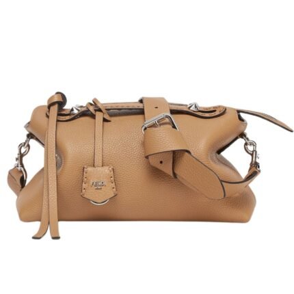 FENDI BY THE WAY SELLERIA MEDIUM BAG WITH 192 HAND SEWN TOPSTITCHES