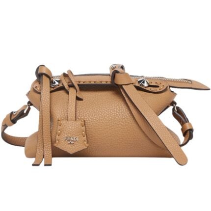 FENDI BY THE WAY SELLERIA MINI BAG WITH 156 HAND SEWN TOPSTITCHES