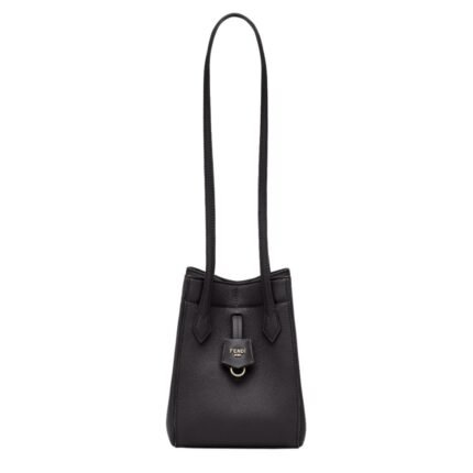 FENDI ORIGAMI MINI LEATHER BAG THAT CAN BE TRANSFORMED