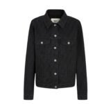 FENDI JACKET BLACK FF DENIM JACKET