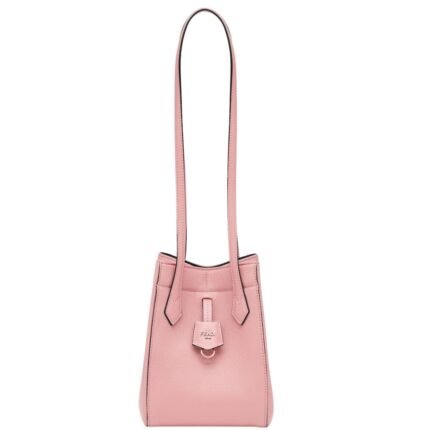 FENDI ORIGAMI MINI LEATHER BAG THAT CAN BE TRANSFORMED