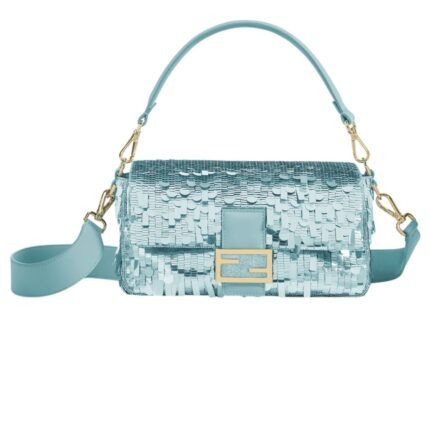 FENDI BAGUETTE BAG EMBROIDERED WITH SEQUINS
