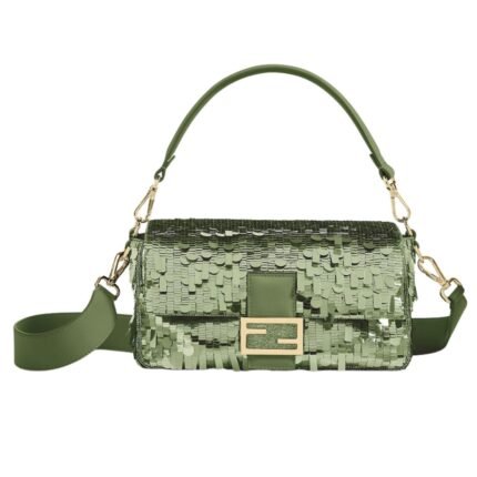 FENDI BAGUETTE BAG EMBROIDERED WITH SEQUINS