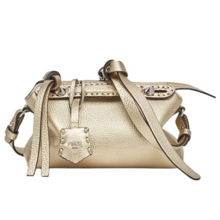 FENDI BY THE WAY SELLERIA MINI BAG WITH 156 HAND SEWN TOPSTITCHES