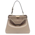 FENDI PEEKABOO SOFT MEDIUM LEATHER BAG