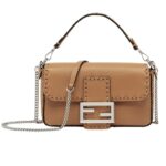 FENDI BAGUETTE MINI SELLERIA BAG WITH 309 HAND-SEWN TOPSTITCHES