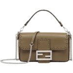 FENDI BAGUETTE MINI SELLERIA BAG WITH 309 HAND-SEWN TOPSTITCHES