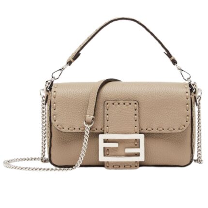 FENDI BAGUETTE MINI SELLERIA BAG WITH 309 HAND-SEWN TOPSTITCHES