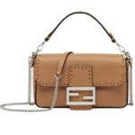 FENDI BAGUETTE MINI SELLERIA BAG WITH 309 HAND-SEWN TOPSTITCHES