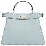 FENDI PEEKABOO ISEEU SMALL SELLERIA BAG WITH 556 HAND SEWN STITCHES