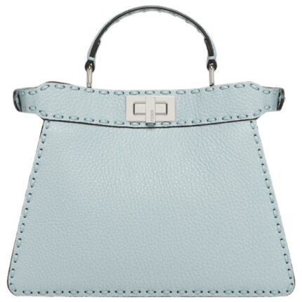 FENDI PEEKABOO ISEEU SMALL SELLERIA BAG WITH 556 HAND SEWN STITCHES