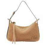 SIMPLY FENDI MEDIUM BEIGE SHEEPSKIN BAG