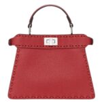 FENDI PEEKABOO ISEEU PETITE SELLERIA BAG WITH 306 HAND SEWN STITCHES