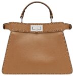 FENDI PEEKABOO ISEEU SMALL SELLERIA BAG WITH 556 HAND SEWN STITCHES