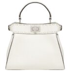 FENDI PEEKABOO MINI SELLERIA BAG WITH 220 HAND-SEWN TOPSTITCHES