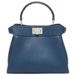 FENDI PEEKABOO MINI SELLERIA BAG WITH 220 HAND-SEWN TOPSTITCHES