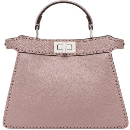 FENDI PEEKABOO MINI SELLERIA BAG WITH 220 HAND-SEWN TOPSTITCHES
