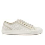 FENDI DOMINO FF FABRIC LOW-TOPS