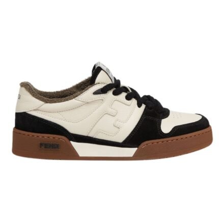 FENDI MATCH SUEDE LOW TOPS