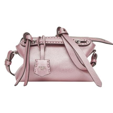 FENDI BY THE WAY SELLERIA MINI BAG WITH 156 HAND SEWN TOPSTITCHES