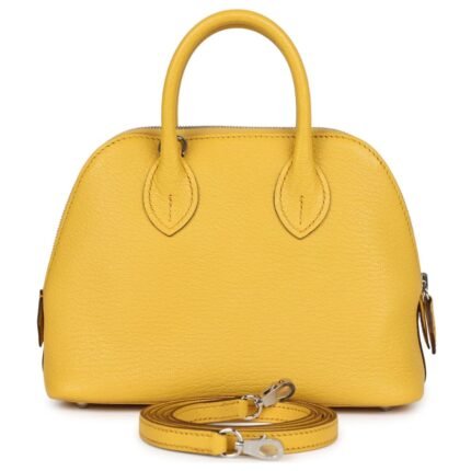 HERMÈS MINI 1923 BOLIDE SUN CHEVRE MYSORE PALLADIUM HARDWARE