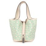 HERMÈS MICRO PICOTIN LOCK 14 LUCKY DAISY NATA SWIFT PALLADIUM HARDWARE