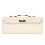 HERMÈS KELLY CUT NATA SWIFT GOLD HARDWARE