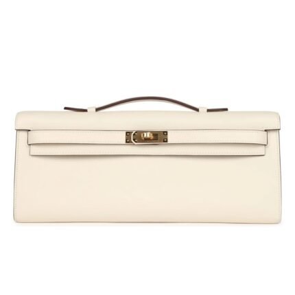 HERMÈS KELLY CUT NATA SWIFT GOLD HARDWARE