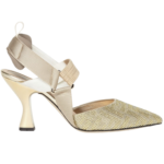 FENDI COLIBRÌ RHINESTONE HIGH HEELED SLINGBACKS