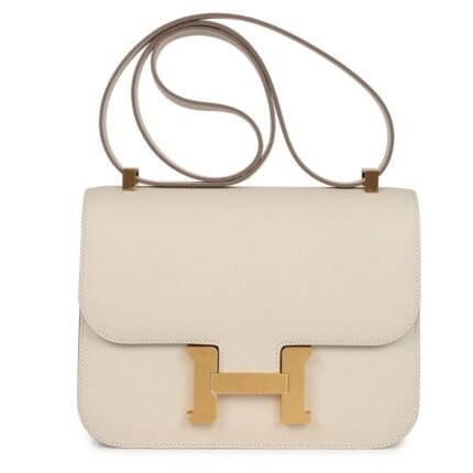 HERMÈS CONSTANCE 1-24 CRAIE EPSOM BRUSHED GOLD HARDWARE