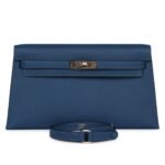 HERMÈS KELLY ELAN DEEP BLEU EPSOM PERMABRASS HARDWARE