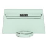 HERMÈS KELLY ELAN VERT PEPPERMINT EPSOM PALLADIUM HARDWARE