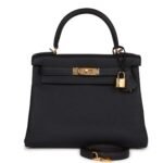 HERMÈS KELLY RETOURNE 28 CABAN TOGO GOLD HARDWARE