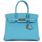 HERMÈS BIRKIN 30 BLEU DU NORD EPSOM GOLD HARDWARE