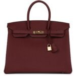 HERMÈS BIRKIN 35 ROUGE H TOGO GOLD HARDWARE