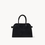 THE ROW SOFT MARGAUX 10 BAG IN SUEDE