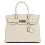 HERMÈS BIRKIN 30 CRAIE TOGO GOLD HARDWARE