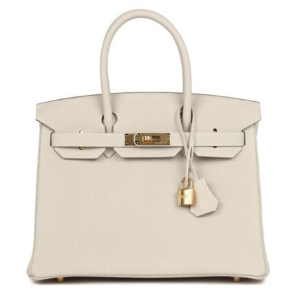 HERMÈS BIRKIN 30 CRAIE TOGO GOLD HARDWARE
