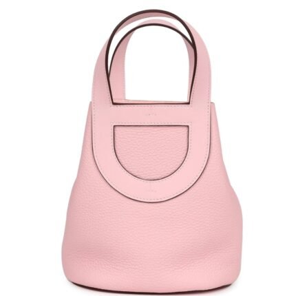 HERMÈS IN-THE-LOOP 18 ROSE SAKURA CLEMENCE AND SWIFT PALLADIUM HARDWARE