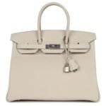HERMÈS BIRKIN 35 CRAIE TOGO PALLADIUM HARDWARE