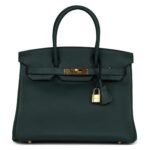 HERMÈS BIRKIN 30 VERT TROPICAL JONATHAN GOLD HARDWARE