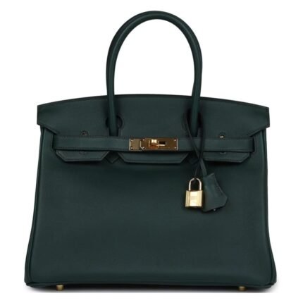 HERMÈS BIRKIN 30 VERT TROPICAL JONATHAN GOLD HARDWARE