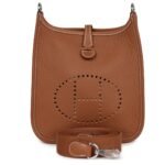 HERMÈS EVELYNE TPM GOLD CLEMENCE PALLADIUM HARDWARE