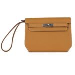 HERMÈS KELLY DEPECHES 25 NATUREL SABLE TOGO PALLADIUM HARDWARE