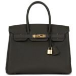 HERMÈS BIRKIN 30 VERT DE GRIS TOGO GOLD HARDWARE