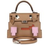 Hermès Quelle Idolle Picto Kelly Doll Chai Mauve Sylvestre Bleu Celeste Terre Battue Epsom Palladium Hardware