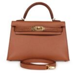 HERMÈS KELLY SELLIER 20 GOLD MADAME AND MATTE ALLIGATOR TOUCH GOLD HARDWARE