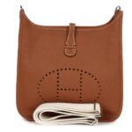 HERMÈS EVELYNE III PM GOLD CLEMENCE PALLADIUM HARDWARE