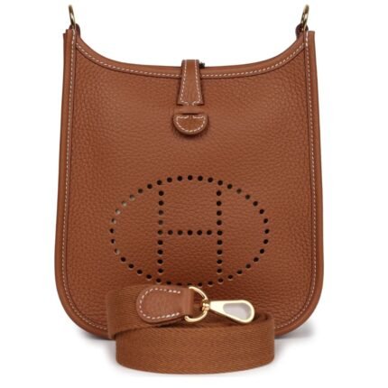 HERMÈS EVELYNE TPM GOLD CLEMENCE GOLD HARDWARE