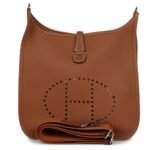 HERMÈS EVELYNE III PM GOLD CLEMENCE PALLADIUM HARDWARE